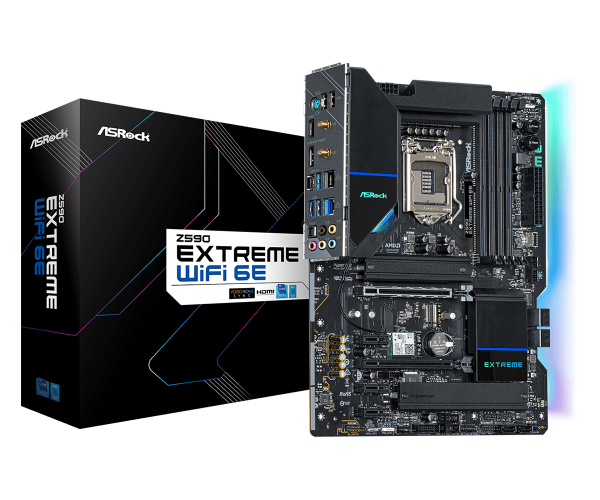 Asrock z590 extreme не запускается